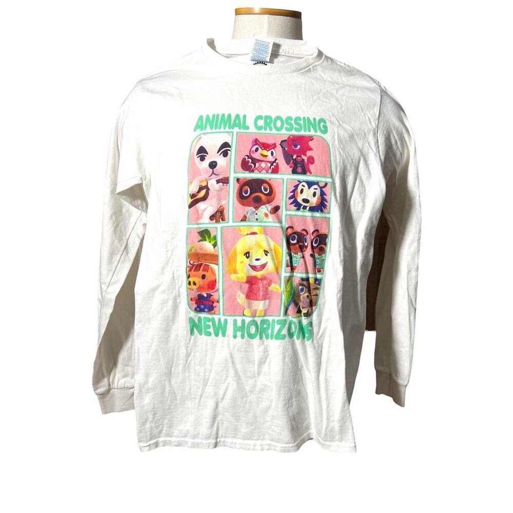 Delta Nintendo Animal Crossing New Horizons Graphic T Shirt Sz Small